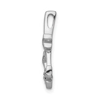 14k White Gold Diamond Shooting Stars Chain Slide-PM5185-001-WA