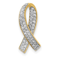 14k Diamond  Awareness Pendant-PM5191-033-YA