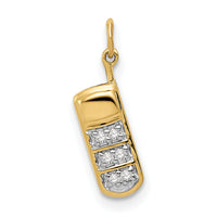 14k Diamond Cell Phone Charm-PM5197-003-YA