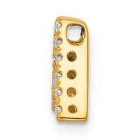 14K  Diamond Letter A Initial Charm-PM5221A-010-YA