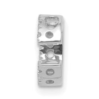 14K  White Gold Diamond Letter C Initial Charm-PM5221C-010-WA