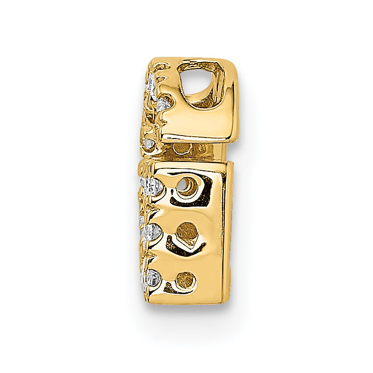 14K  Diamond Letter G Initial Charm-PM5221G-016-YA