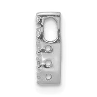14K  White Gold Diamond Letter I Initial Charm-PM5221I-005-WA
