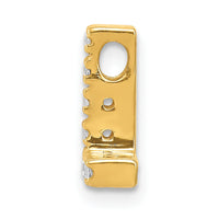 14K  Diamond Letter L Initial Charm-PM5221L-008-YA