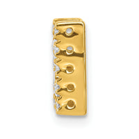 14K  Diamond Letter N Initial Charm-PM5221N-013-YA