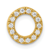 14K  Diamond Letter O Initial Charm-PM5221O-013-YA