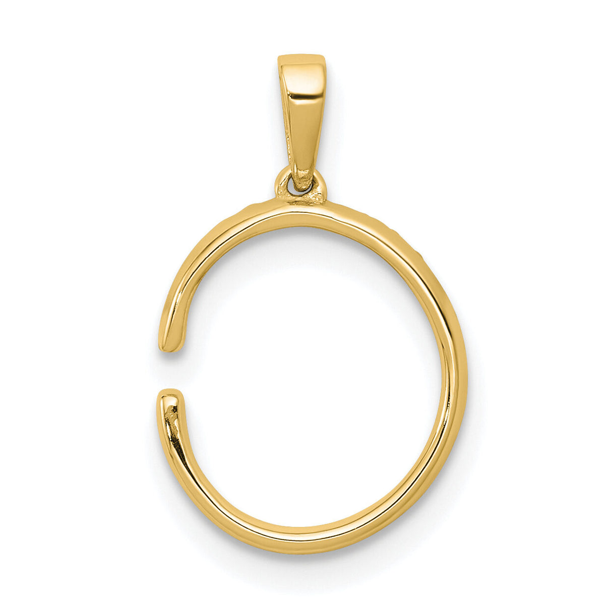 14K Diamond Letter C Initial Pendant-PM5222C-010-YA