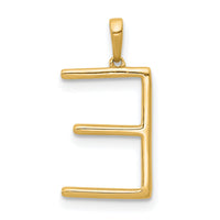 14K Diamond Letter E Initial Pendant-PM5222E-010-YA