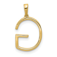 14K Diamond Letter G Initial Pendant-PM5222G-010-YA
