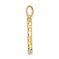 14K Diamond Letter I Initial Pendant-PM5222I-010-YA