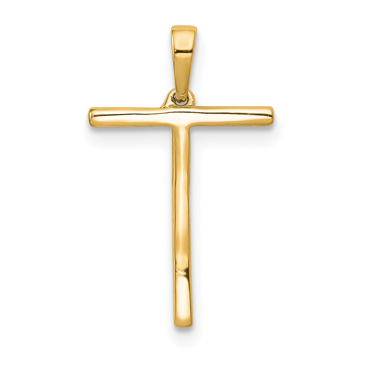 14K Diamond Letter T Initial Pendant-PM5222T-007-YA