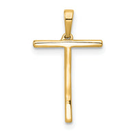 14K Diamond Letter T Initial Pendant-PM5222T-007-YA