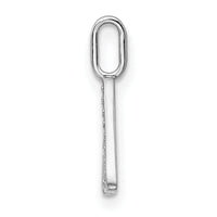 14K White Gold Diamond Letter A Initial Pendant-PM8365A-002-WA
