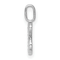 14K White Gold Diamond Letter B Initial Pendant-PM8365B-002-WA