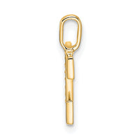 14k Diamond Letter E Initial Pendant-PM8365E-003-YA