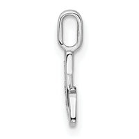 14K White Gold Diamond Letter G Initial Pendant-PM8365G-003-WA