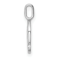 14K White Gold Diamond Letter Q Initial Pendant-PM8365Q-002-WA