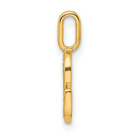 14K  Gold Diamond Letter G Initial Pendant-PM8367G-006-YA