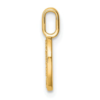 14K Gold Diamond Letter O Initial Pendant-PM8367O-006-YA