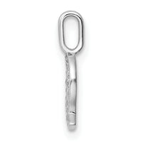 14K White Gold Diamond Letter Q Initial Pendant-PM8367Q-006-WA