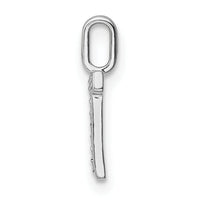 14K White Gold Diamond Letter T Initial Pendant-PM8367T-004-WA