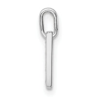 14K White Gold Diamond Letter W Initial Pendant-PM8367W-009-WA