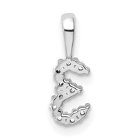 14k White Gold Diamond Number 3 Pendant-PM8369-3-010-WA