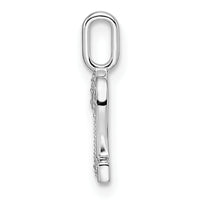14k White Gold Diamond Number 2 Pendant-PM8370-2-007-WA