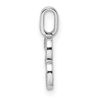 14k White Gold Diamond Number 3 Pendant-PM8370-3-006-WA