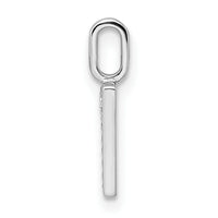 14k White Gold Diamond Number 7 Pendant-PM8370-7-006-WA