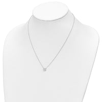 14k White Gold Diamond 18in Necklace-PM8561-021-WA