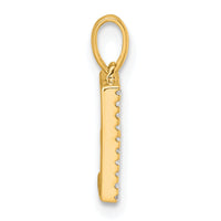 14K Diamond Letter E Initial Pendant-PM9798E-008-YA