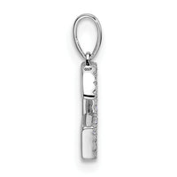 14K White Gold Diamond Letter G Initial Pendant-PM9798G-008-WA