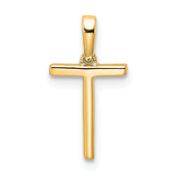 14K Diamond Letter T Initial Pendant-PM9798T-005-YA