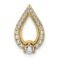 14k Yellow Gold Diamond Pendant-PM9939-025-YA
