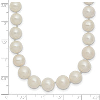 14k 7.5-9mm White Freshwater Cultured Pearl Graduated Necklace-PR19-18