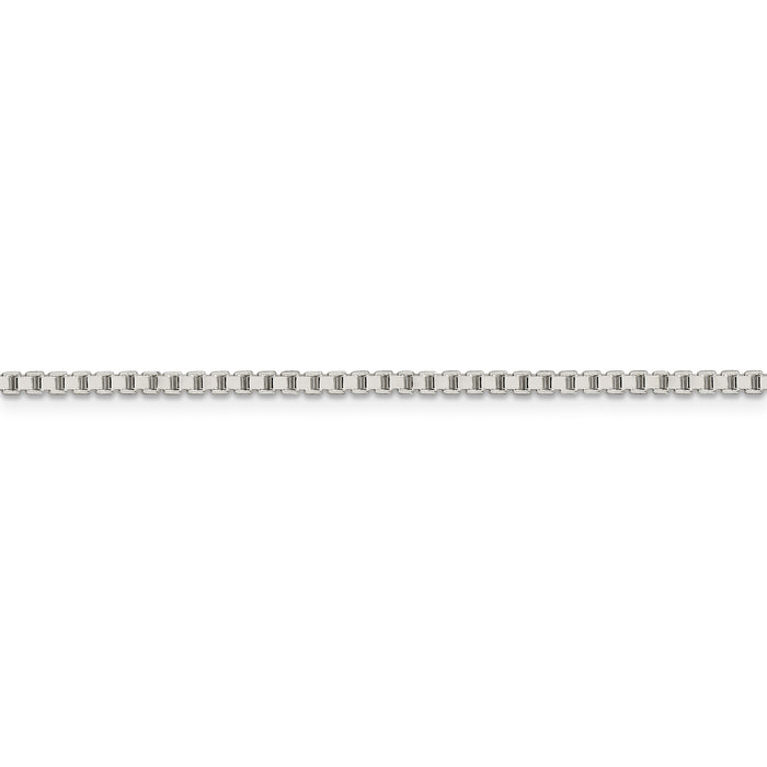 Sterling Silver 1.9mm Box Chain