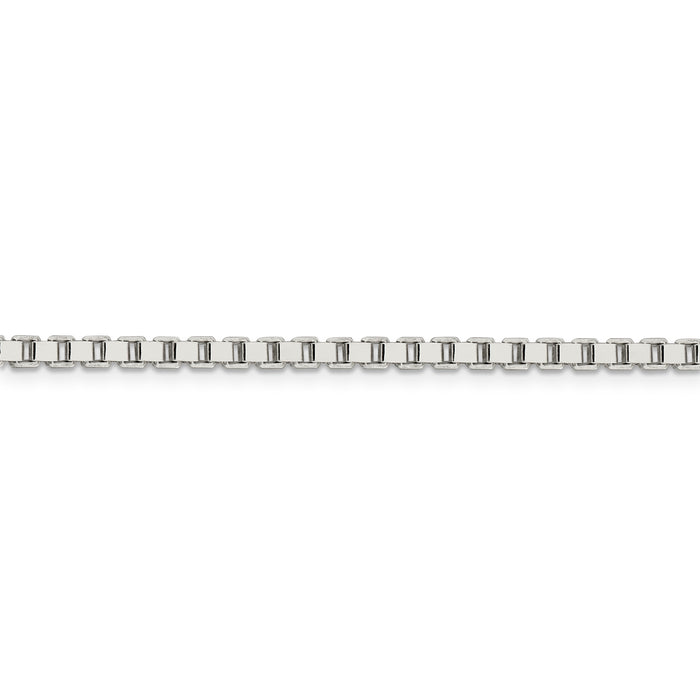 Sterling Silver 3mm Box Chain