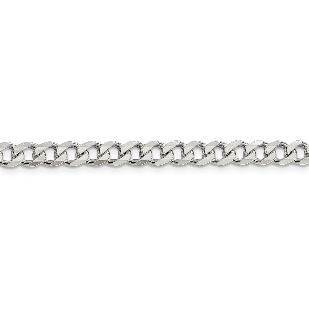 Sterling Silver 5.7mm Curb Chain