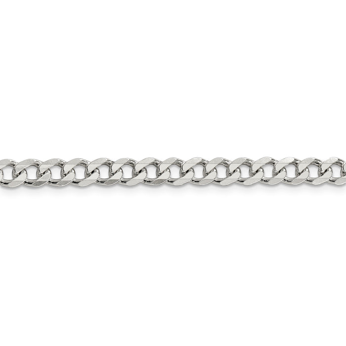 Sterling Silver 5.7mm Curb Chain