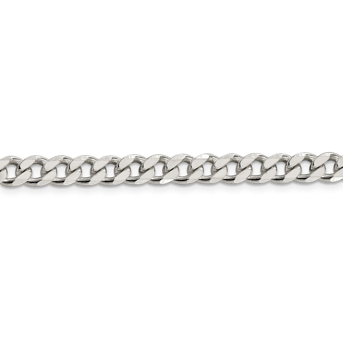 Sterling Silver 7mm Curb Chain