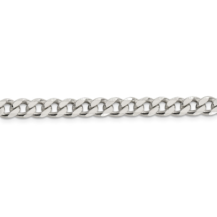 Sterling Silver 7mm Curb Chain