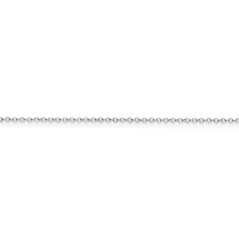 Sterling Silver 1mm Cable Chain