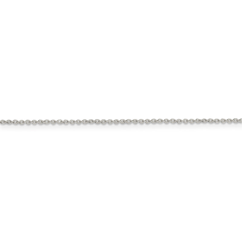 Sterling Silver 1mm Cable Chain