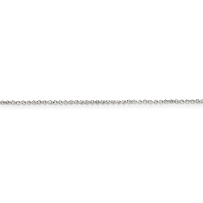 Sterling Silver 1mm Cable Chain