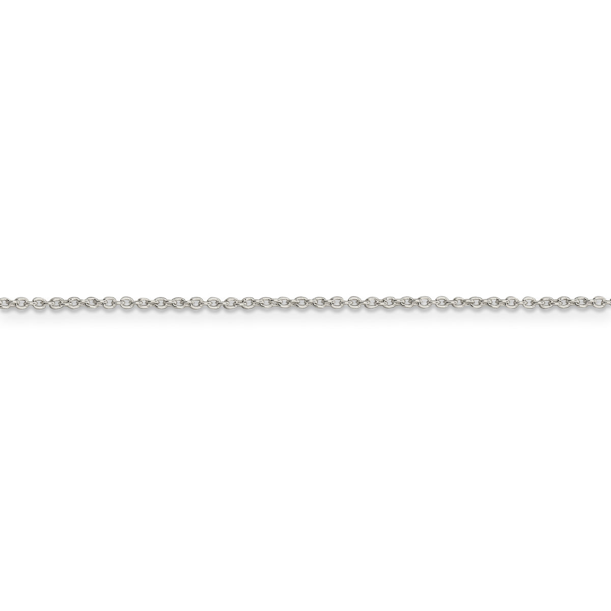 Sterling Silver 1.25mm Cable Chain