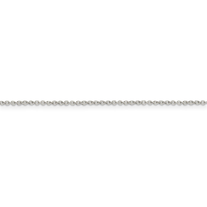 Sterling Silver 1.25mm Cable Chain