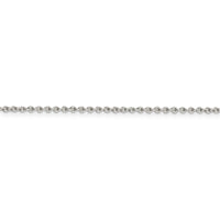 Sterling Silver 1.95mm Cable Chain