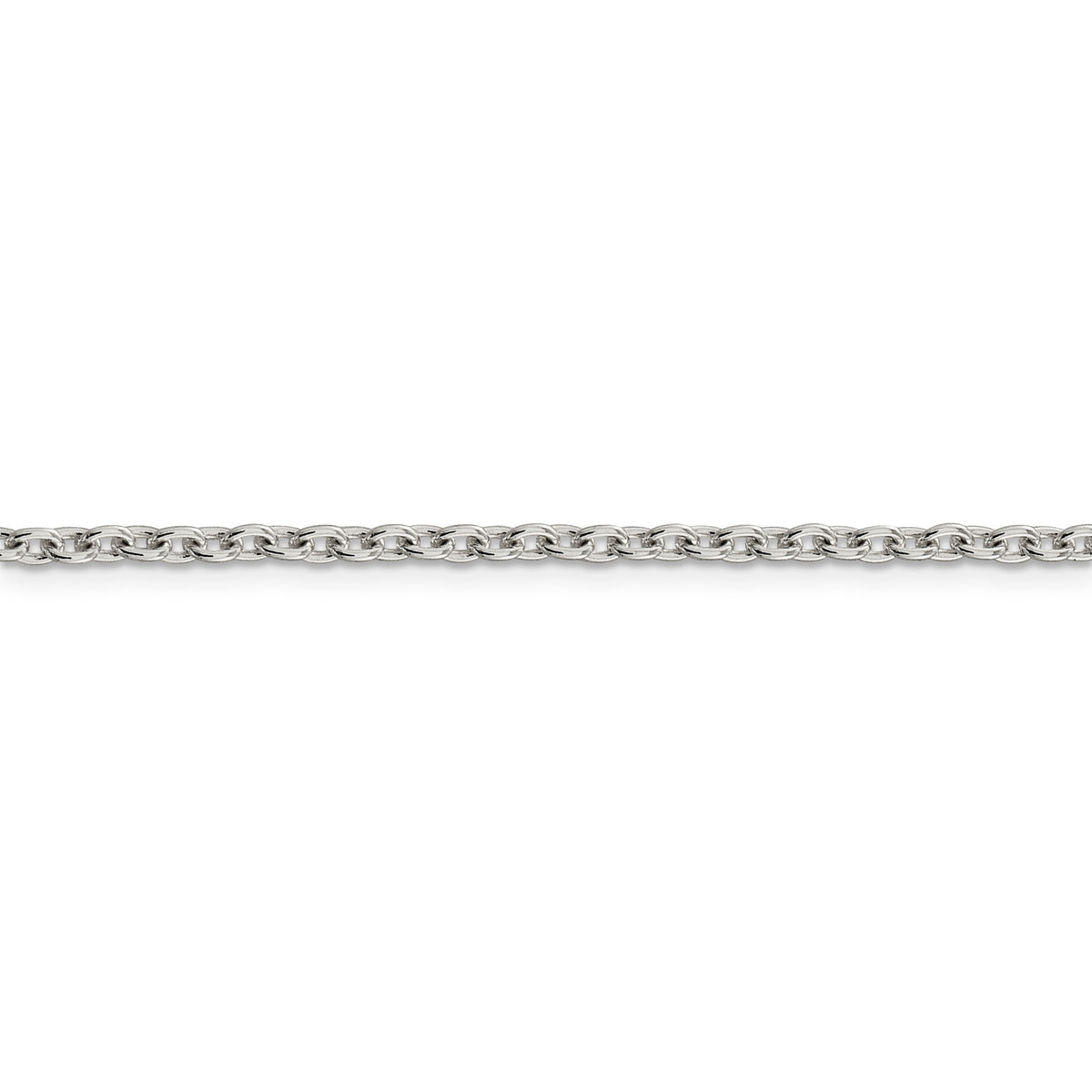 Sterling Silver 2.75mm Cable Chain