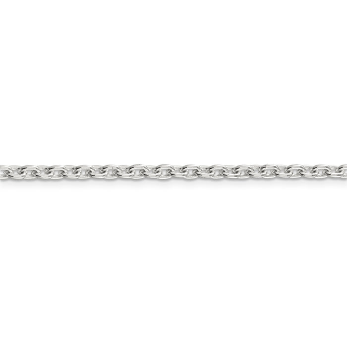 Sterling Silver 3.5mm Cable Chain